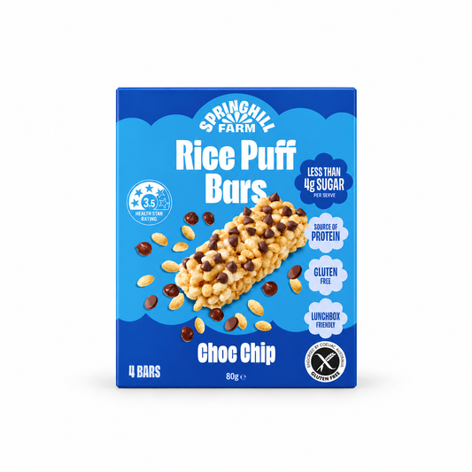 Rice Puff Bars Choc Chip