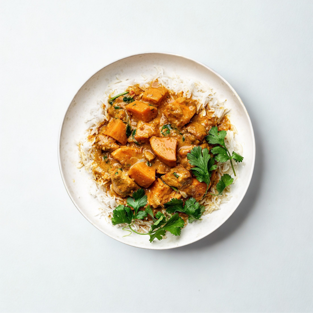 Butter Chicken with Sweet Potato and Spinach (one off)