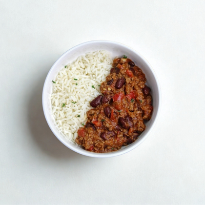 Chili Con Carne with Jasmine Rice