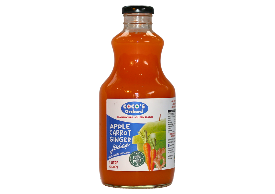 Carrot Ginger Apple Juice