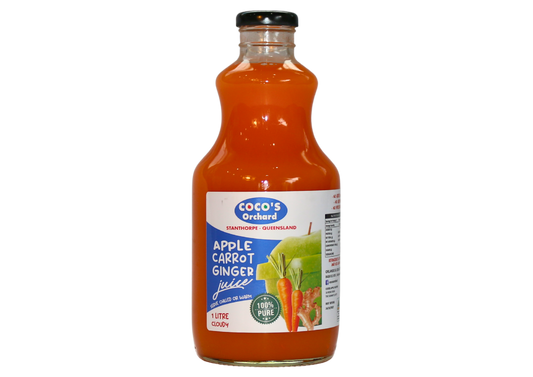 Carrot Ginger Apple Juice
