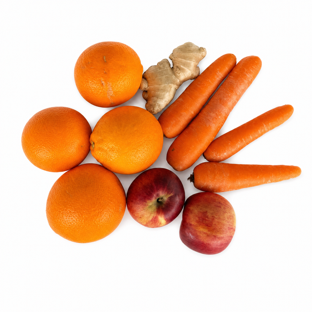 Orange Carrot Ginger Zinger Juice