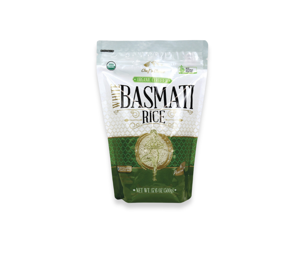 White Basmati Rice Organic 770g - DTE Foods