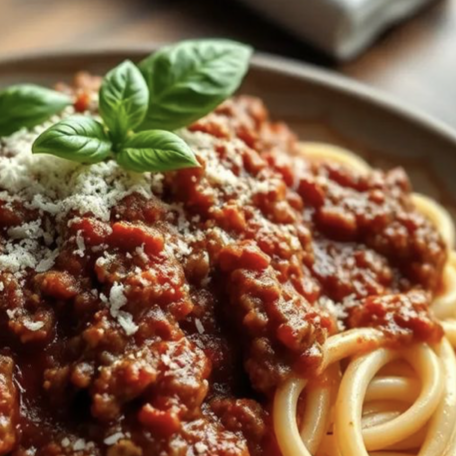 Classic Spaghetti Bolognese Loaded with Fresh Veg